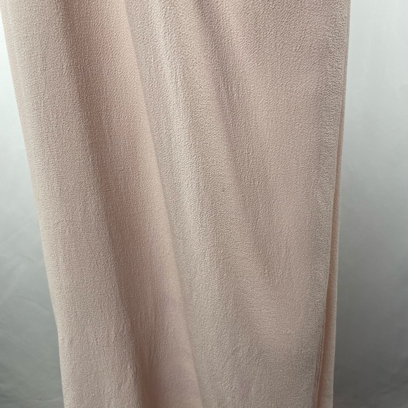 Reformation Kai Maxi Wrap Dress in Pale Pink Size Extra Small - Picture 7 of 12